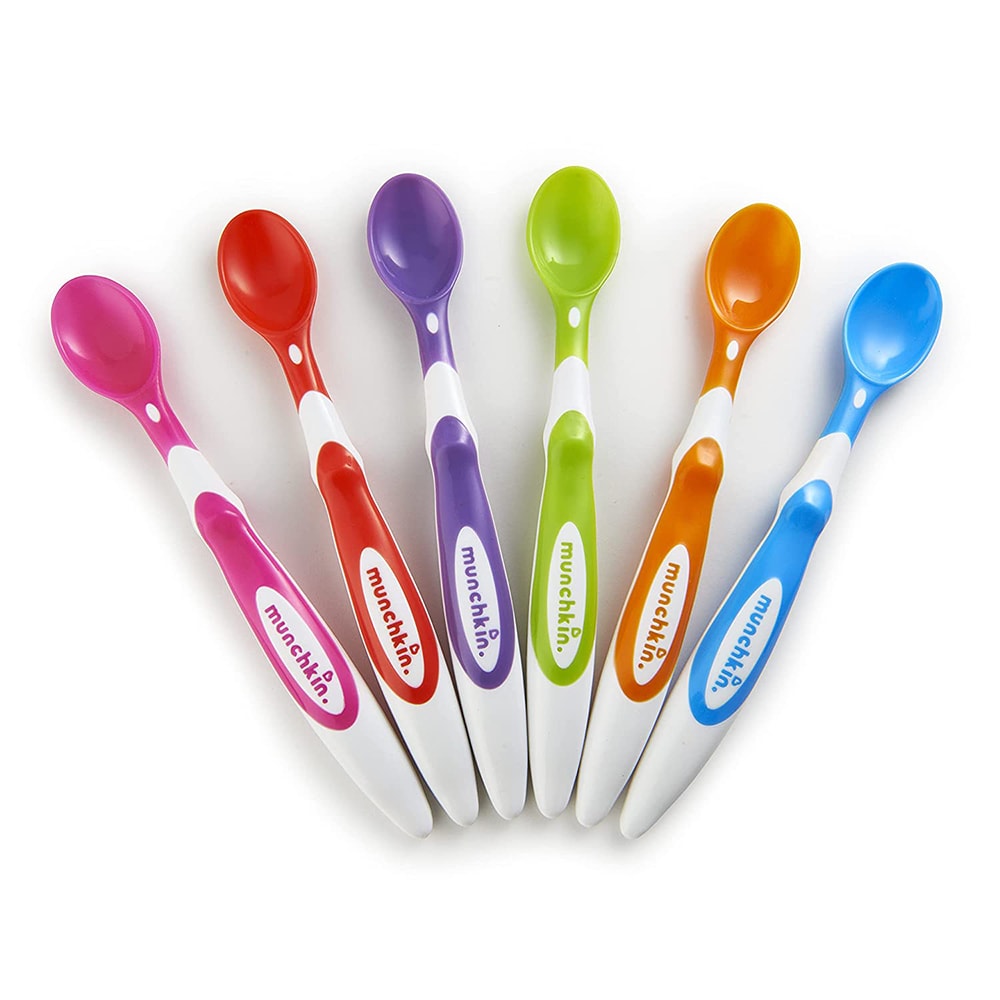 Set lingurite MUNCHKIN 011003, 3 luni+, 6 buc, multicolor