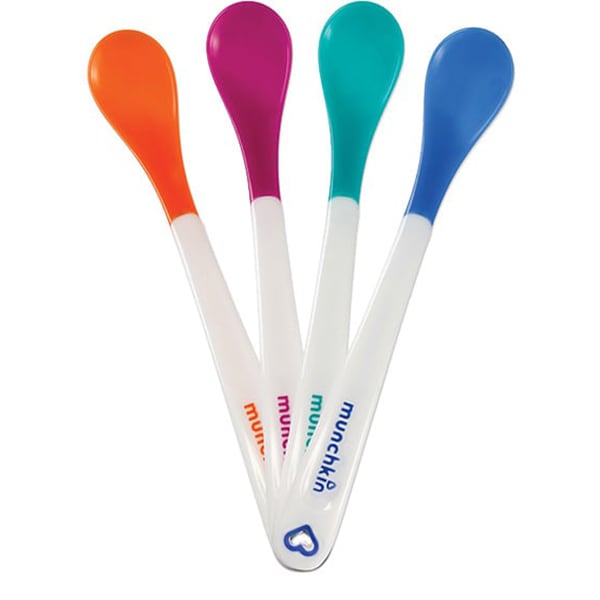 Set lingurite MUNCHKIN 011522, 4 luni+, 4 buc, multicolor