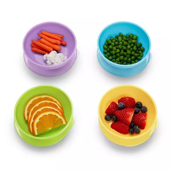 Set de hranire MUNCHKIN Love a Bowls 012106, 4 luni+, 6 piese, multicolor