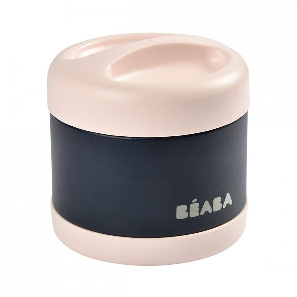 Termos alimente BEABA Thermo-Portion B912910, 500ml, roz-negru
