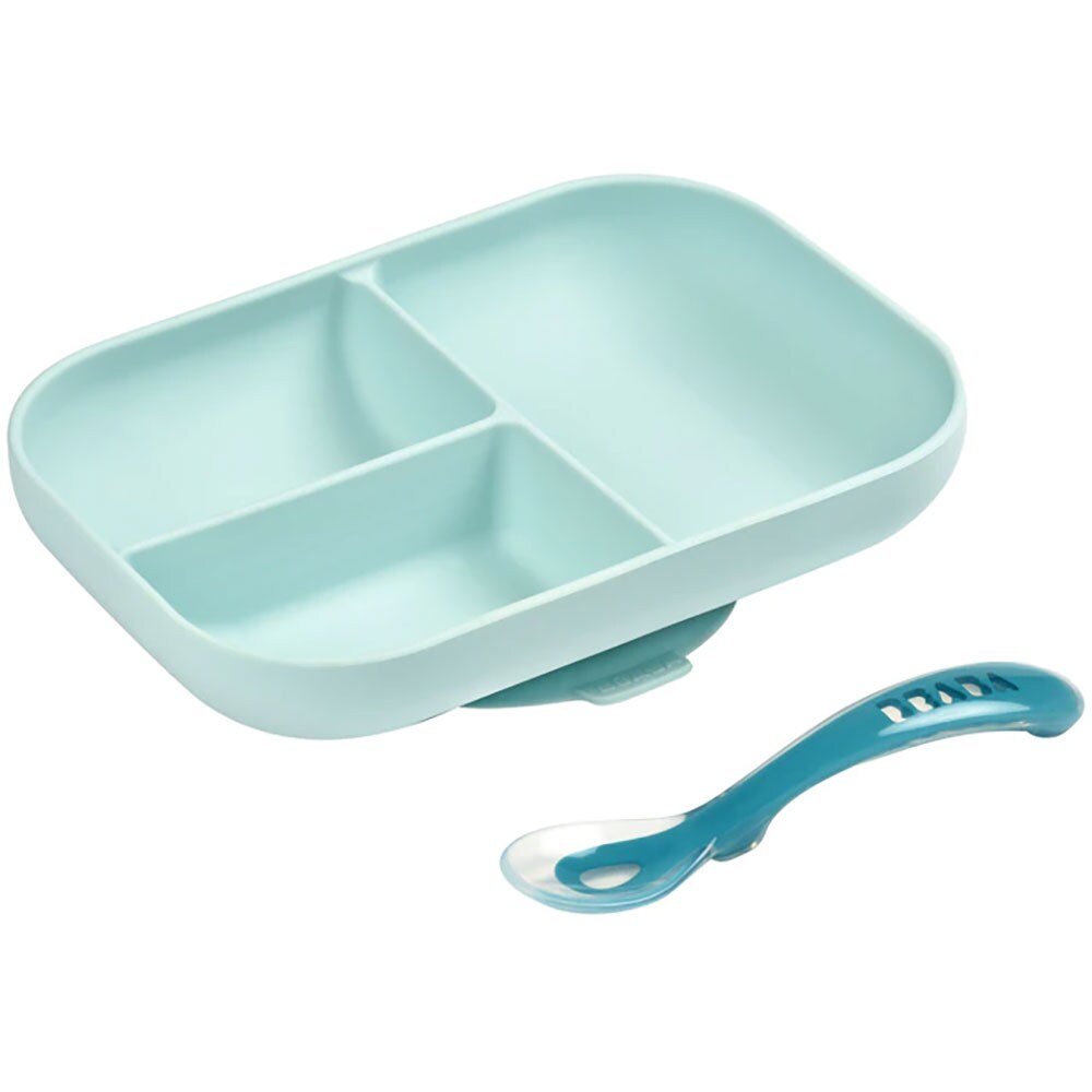 Set hranire BEABA B913455, 4 luni+, 2 piese, albastru