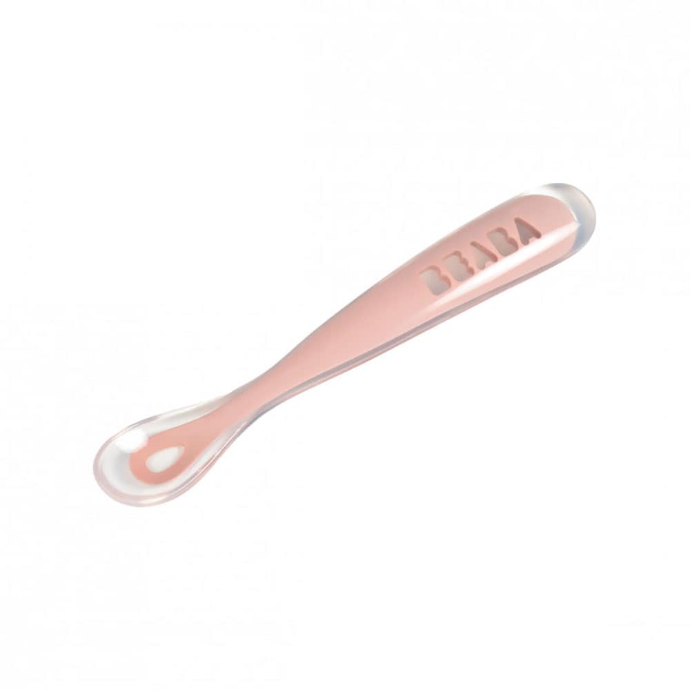 Lingurita soft BEABA B913464, 4 luni+, roz