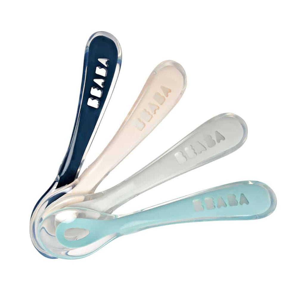 Set lingurite BEABA B913467, 4 luni+, 4 buc, multicolor