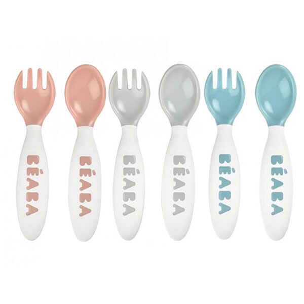 Set tacamuri BEABA B913471, 8 luni+, 10 buc, multicolor