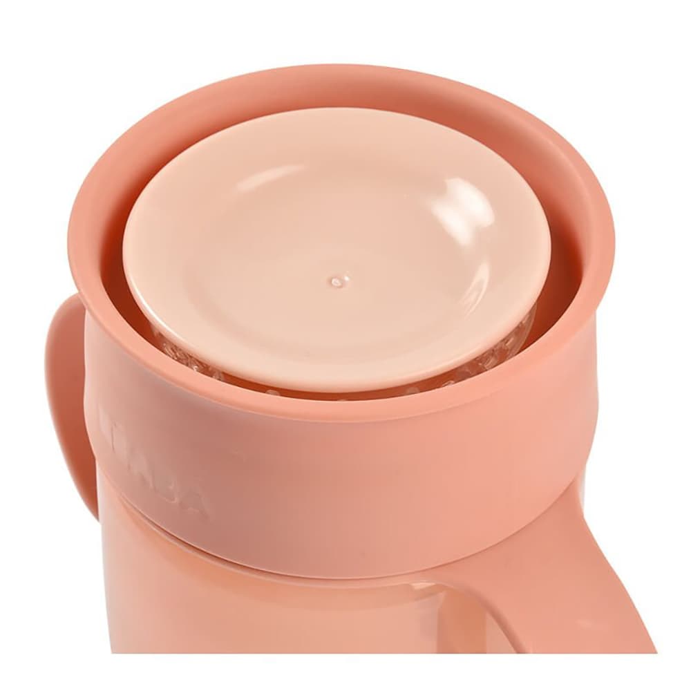 Cana de invatare BEABA B913571, 340ml, roz