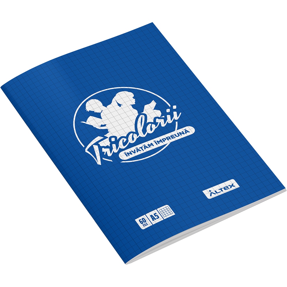 Caiet pentru scoala ECHIPA NATIONALA DE FOTBAL A ROMANIEI, matematica, A5, 60 file, legatura capsata, multicolor