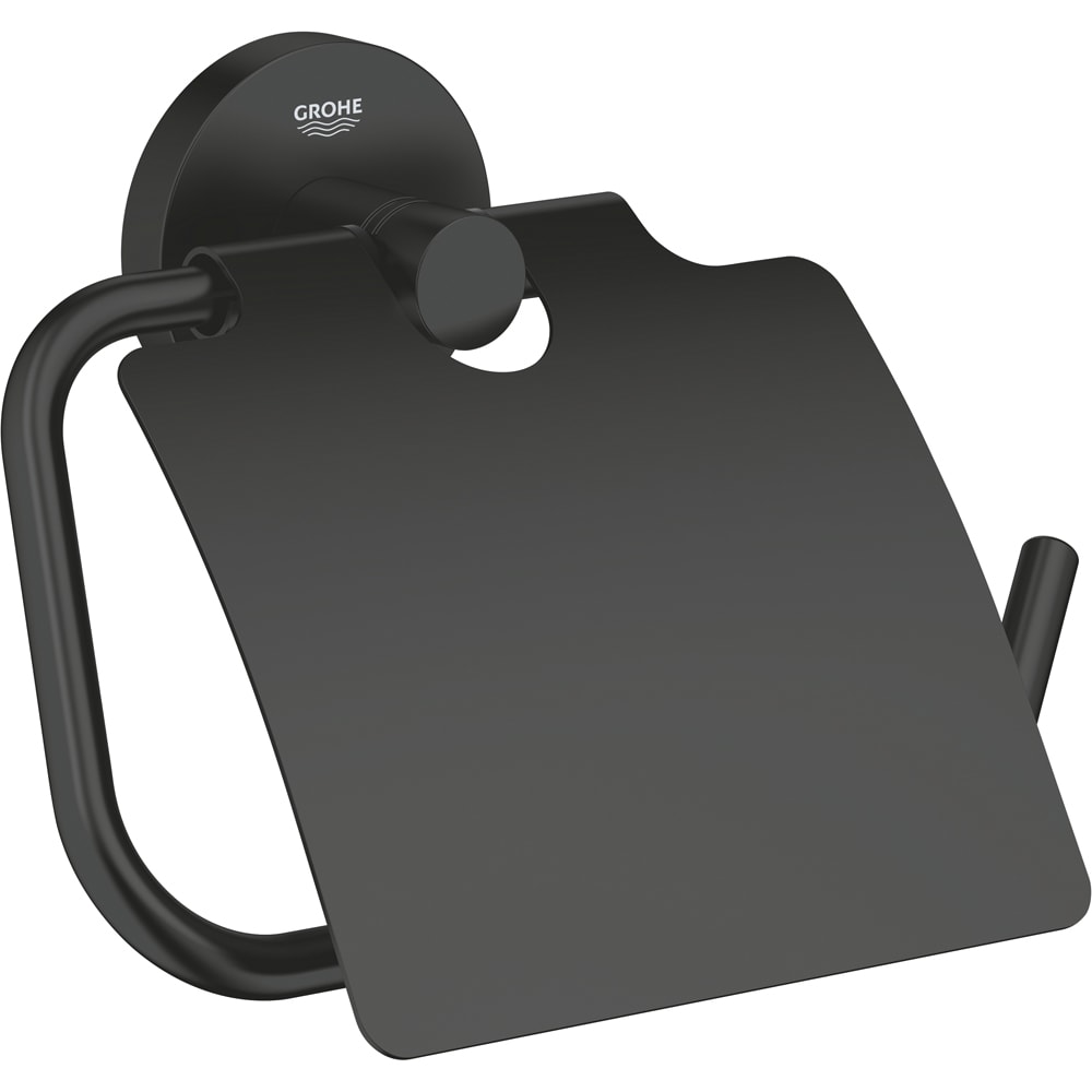Suport hartie igienica GROHE Essentials 1024652430, negru