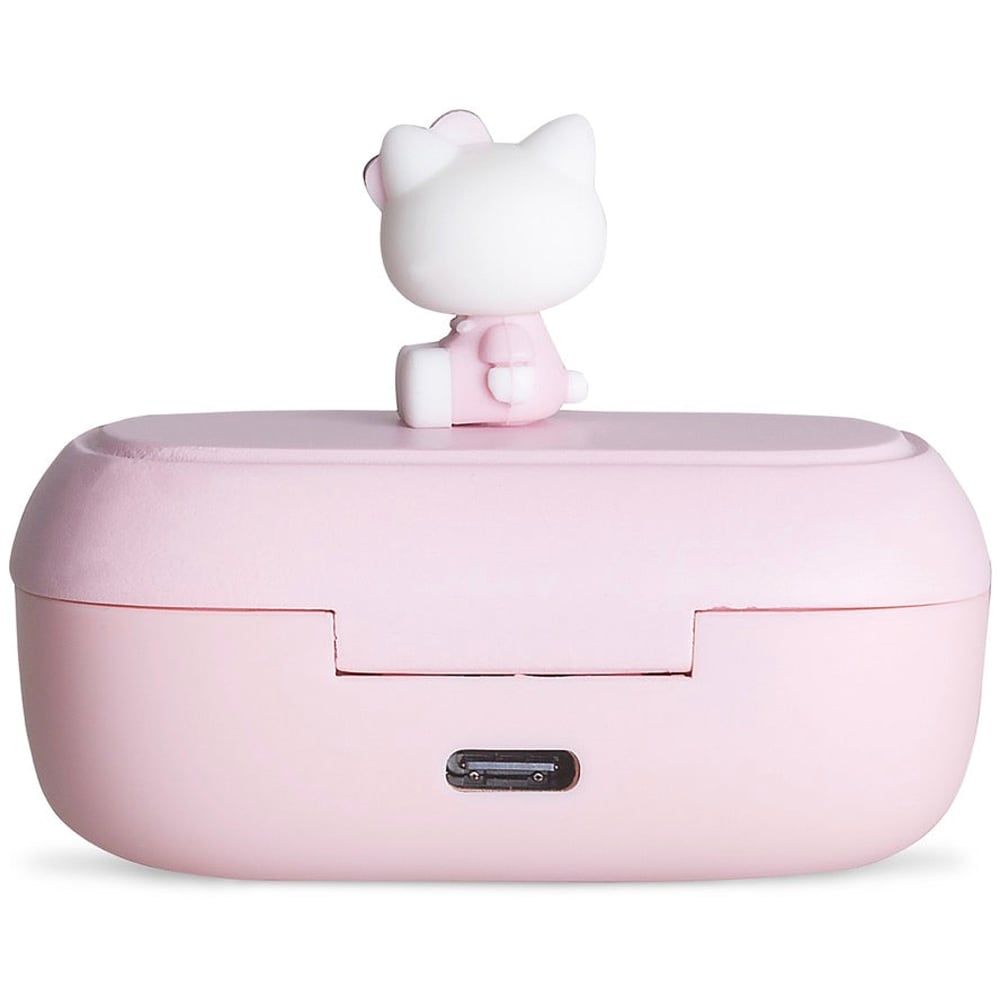 Casti pentru copii OTL Hello Kitty 3D Character, Bluetooth, In-ear, Microfon, roz