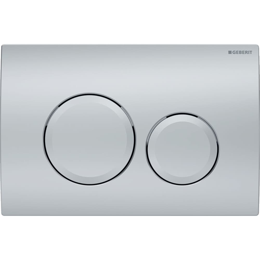 Clapeta actionare GEBERIT Delta 20 115127461, dubla actionare, crom mat