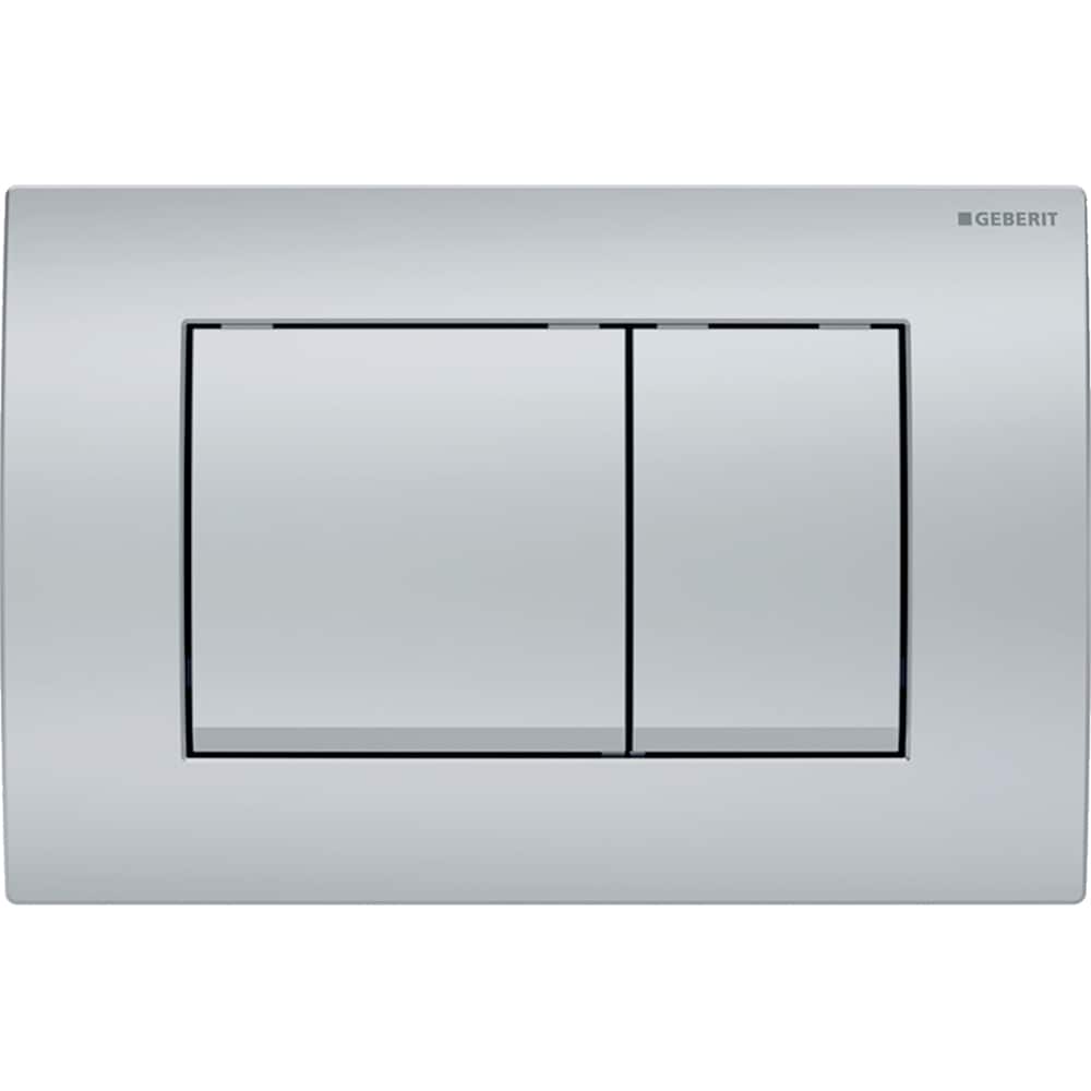 Clapeta actionare GEBERIT Delta 30 115137461, dubla actionare, crom mat