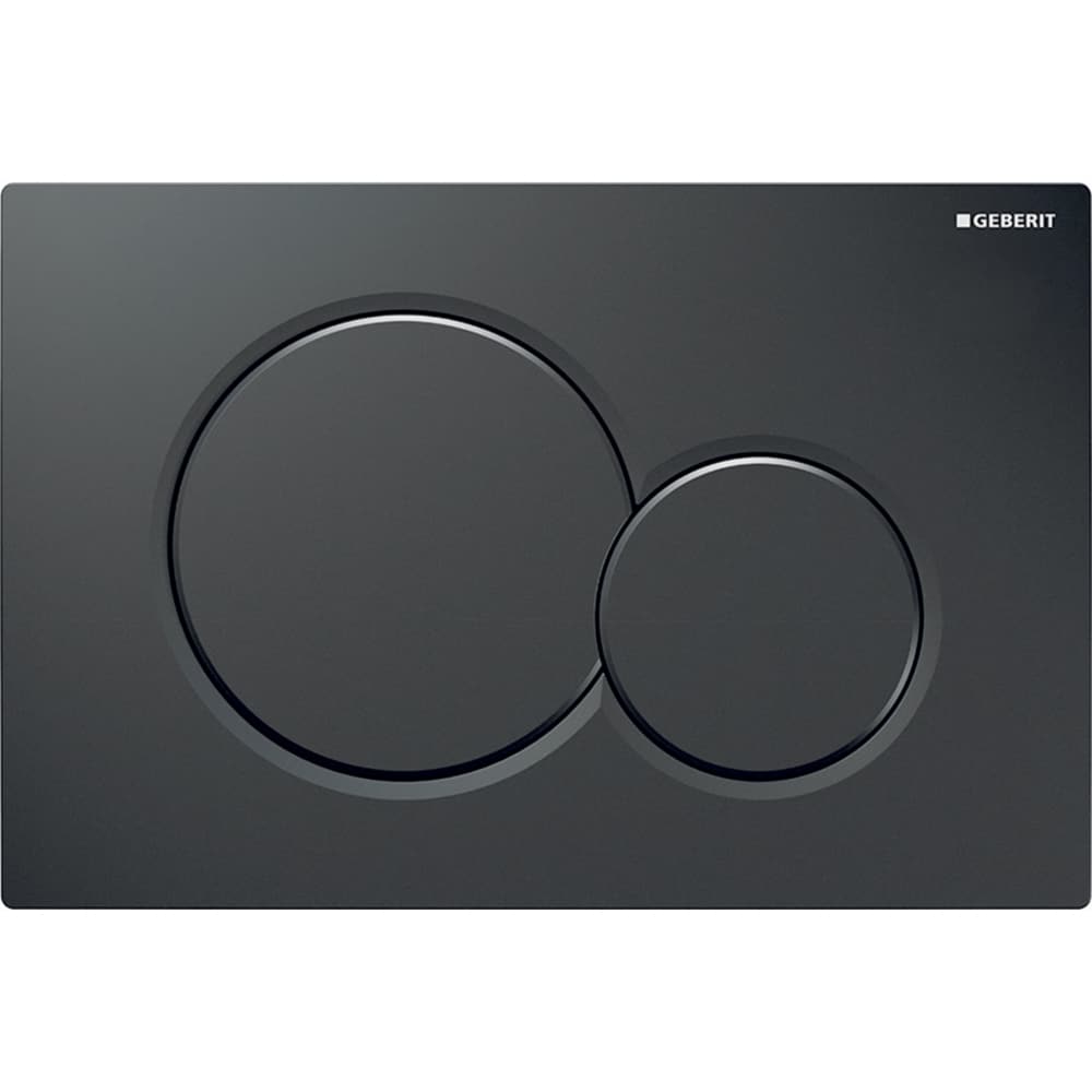 Clapeta actionare GEBERIT Sigma 01 115770DW5, dubla actionare, negru