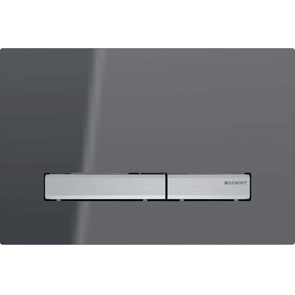 Clapeta actionare GEBERIT Sigma 50 115788JK2, dubla actionare, gri inchis-crom