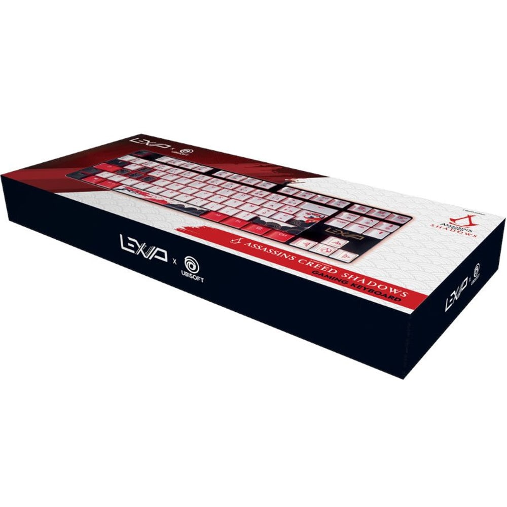 Tastatura Gaming Assassin's Creed-Shadows, USB, Layout US, multicolor