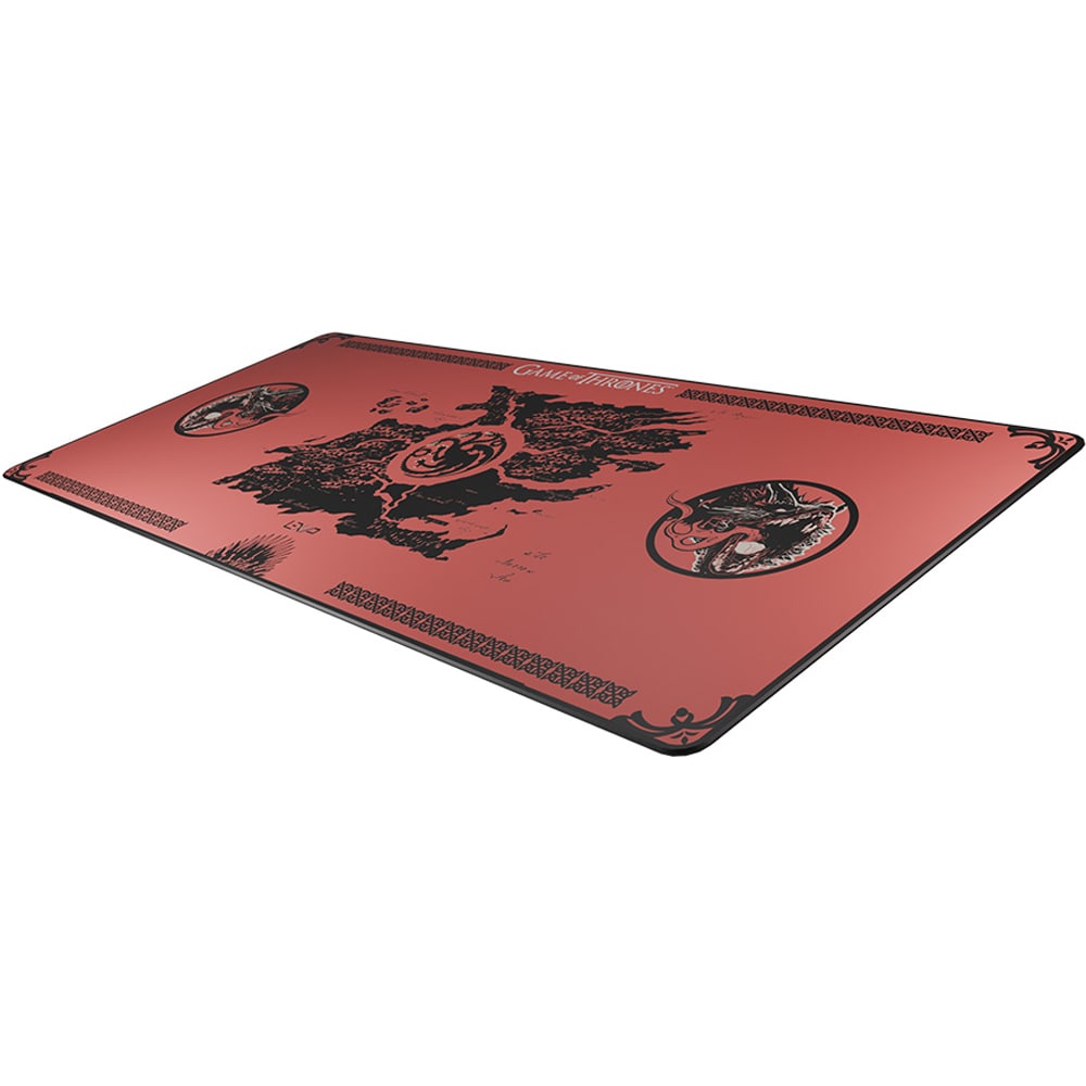 Mouse Pad Gaming Game of Thrones Dragon XXL, rosu
