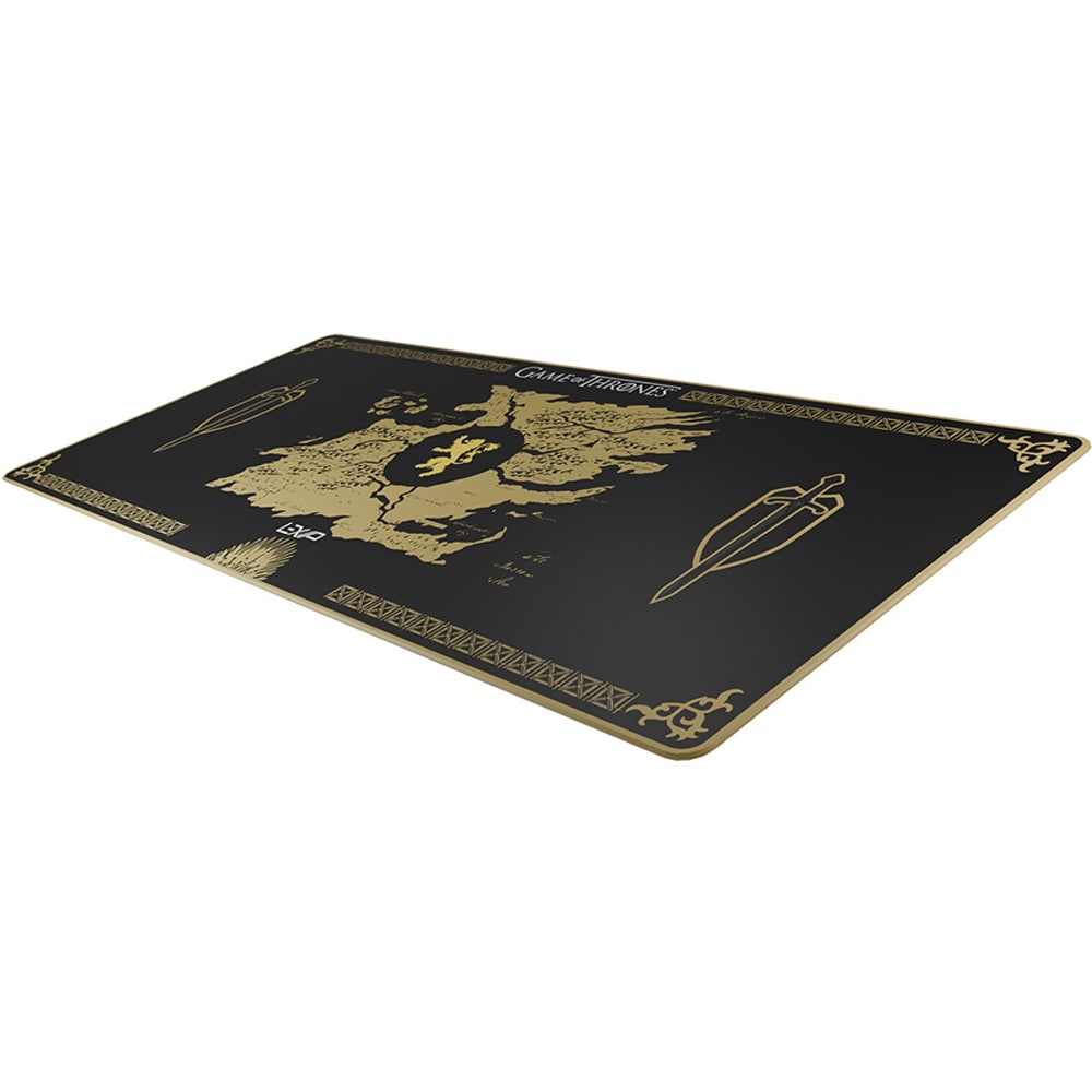 Mouse Pad Gaming Game of Thrones Lions XXL, negru