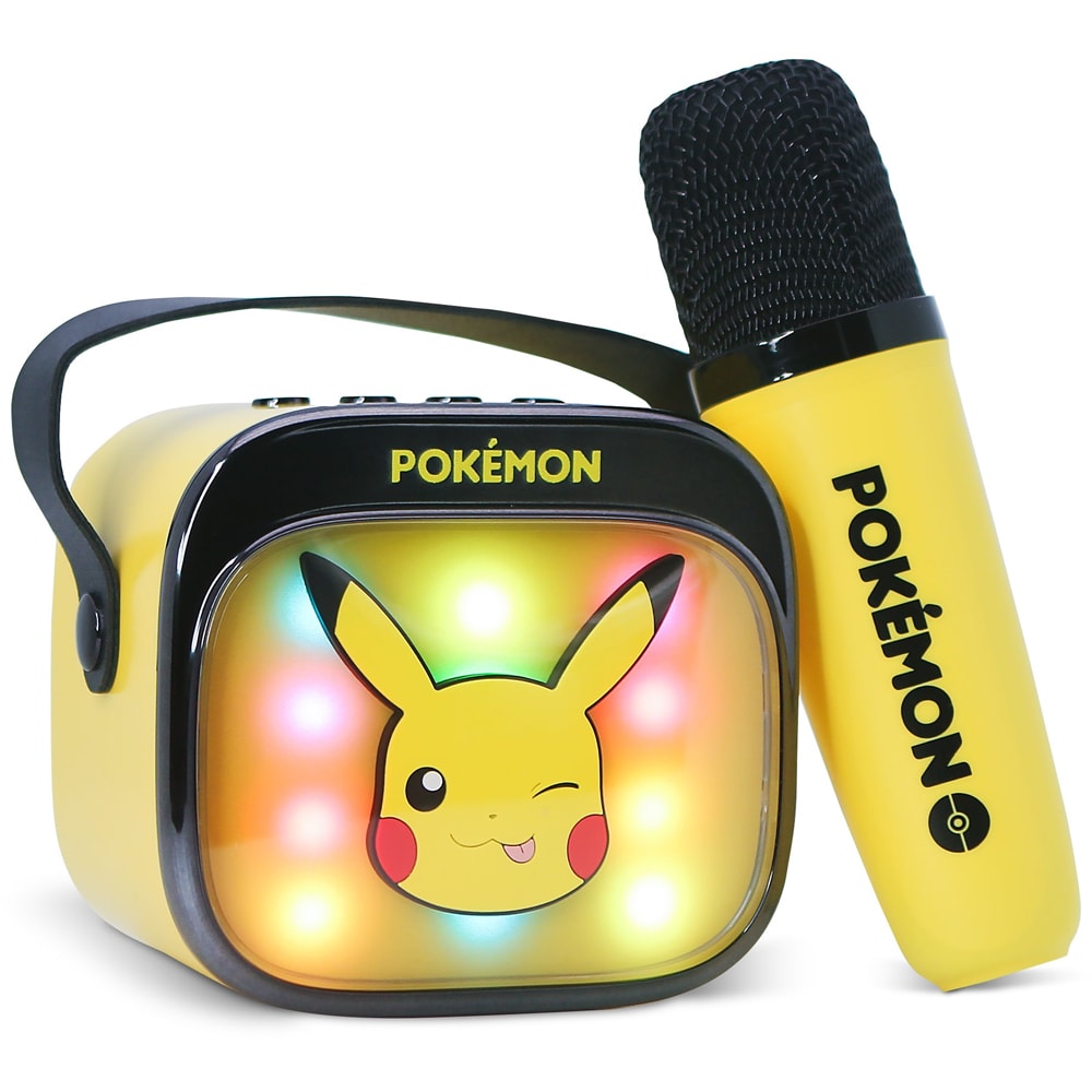 Boxa portabila OTL Pikachu PopSing, Bluetooth, galben