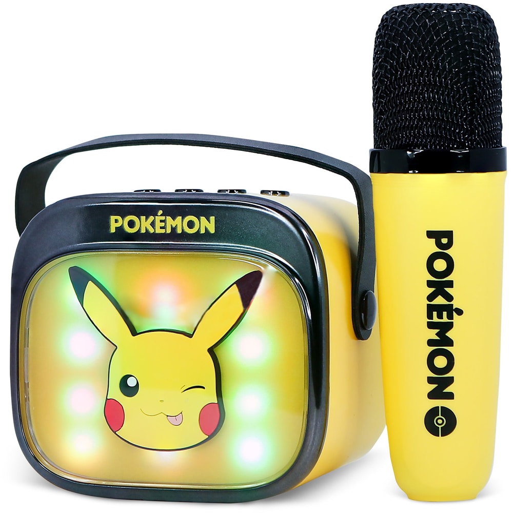 Boxa portabila OTL Pikachu PopSing, Bluetooth, galben