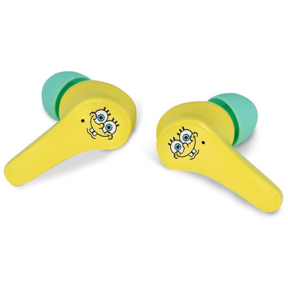 Casti pentru copii OTL Spongebob Squarepants, Bluetooth, In-ear, Microfon, galben