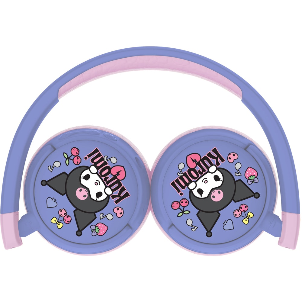 Casti pentru copii OTL Pokemon Kuromi, Bluetooth, On-ear, Microfon, mov