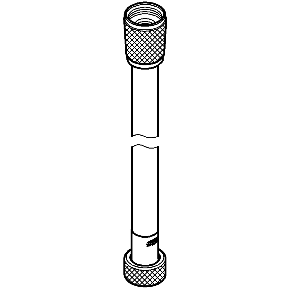 Furtun de dus GROHE Silverflex 28388DA0, 1.75m, bronz