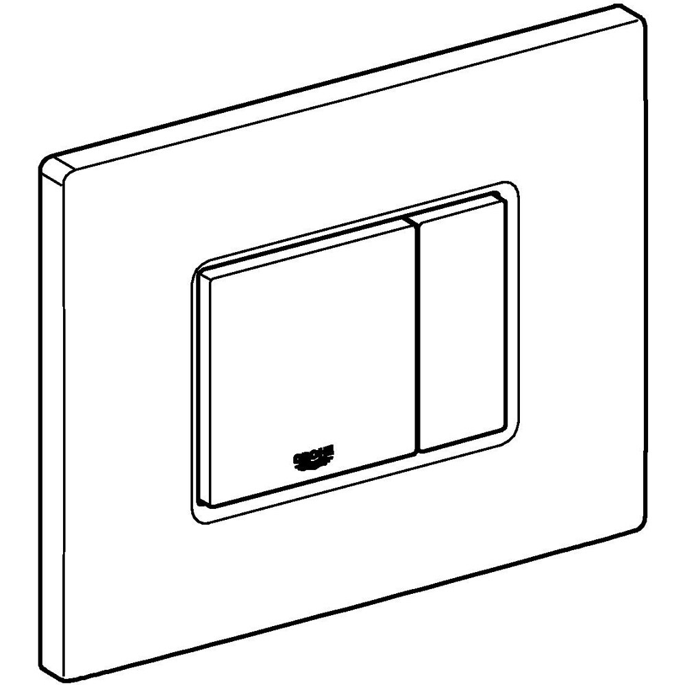 Clapeta actionare GROHE Even 389662430, dubla actionare, negru