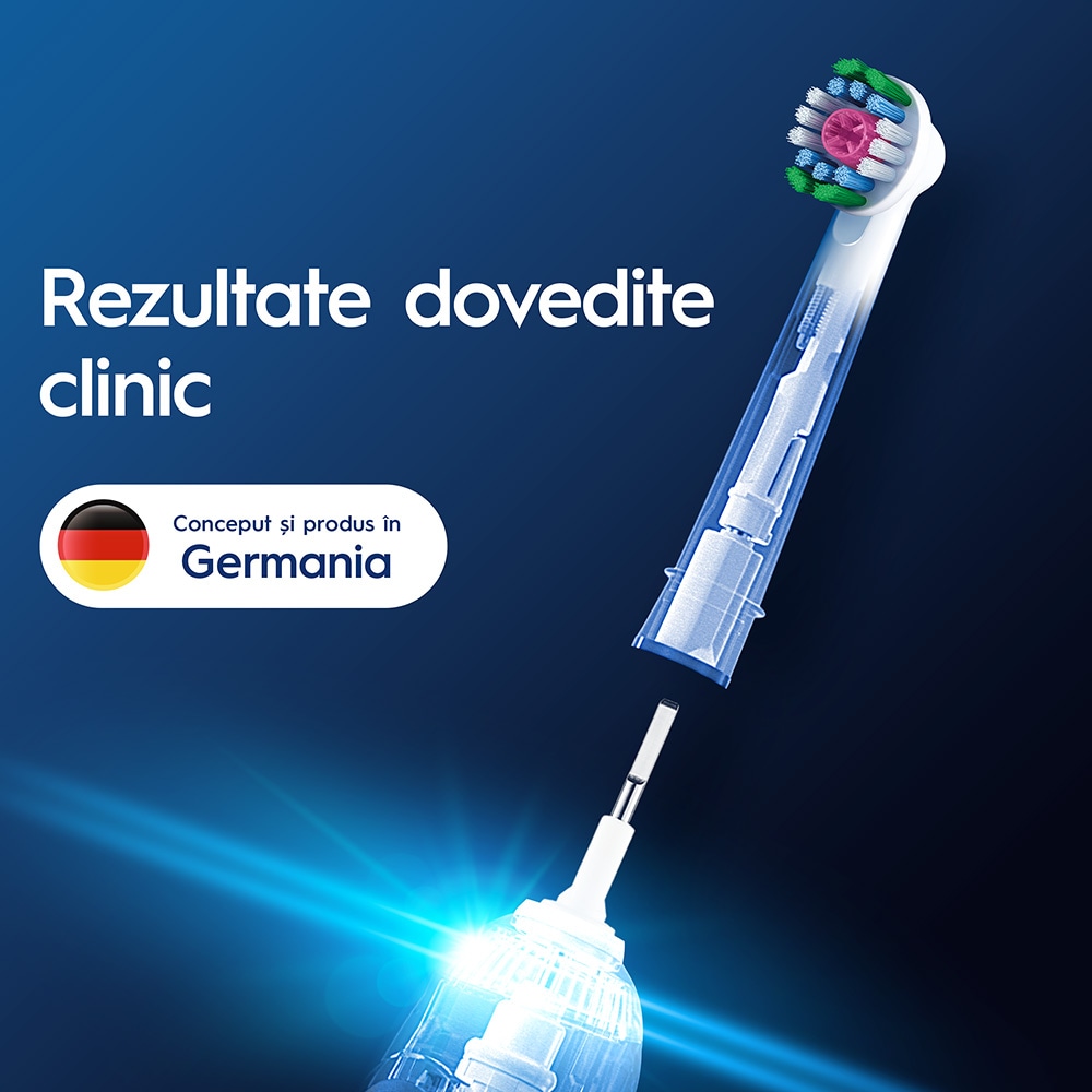 Rezerve periuta de dinti electrica ORAL-B Pro 3D White, 2buc