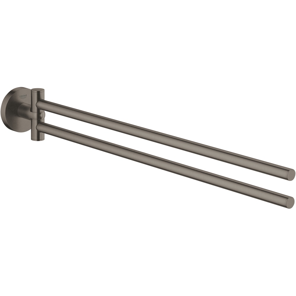 Suport prosop dublu GROHE Essentials 40371AL1, grafit