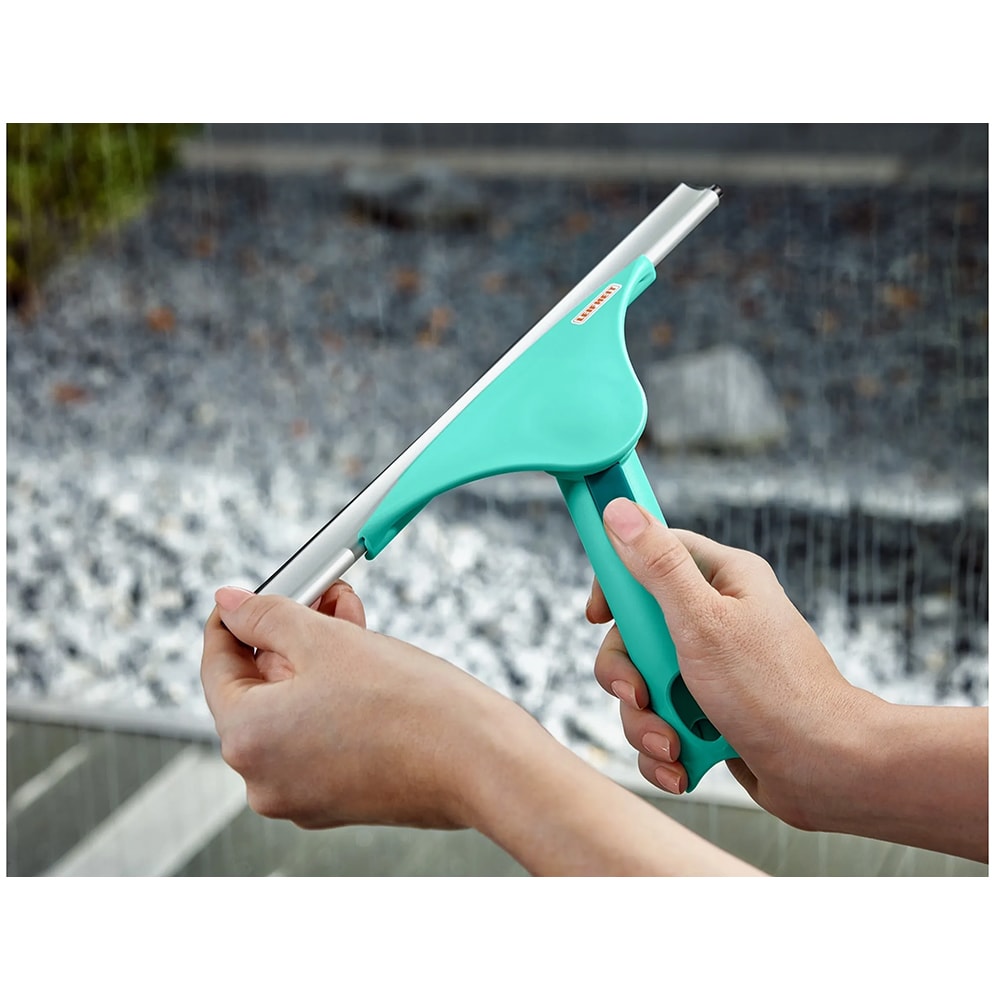 Stergator geamuri LEIFHEIT Powerslide XL, 40 cm, turcoaz