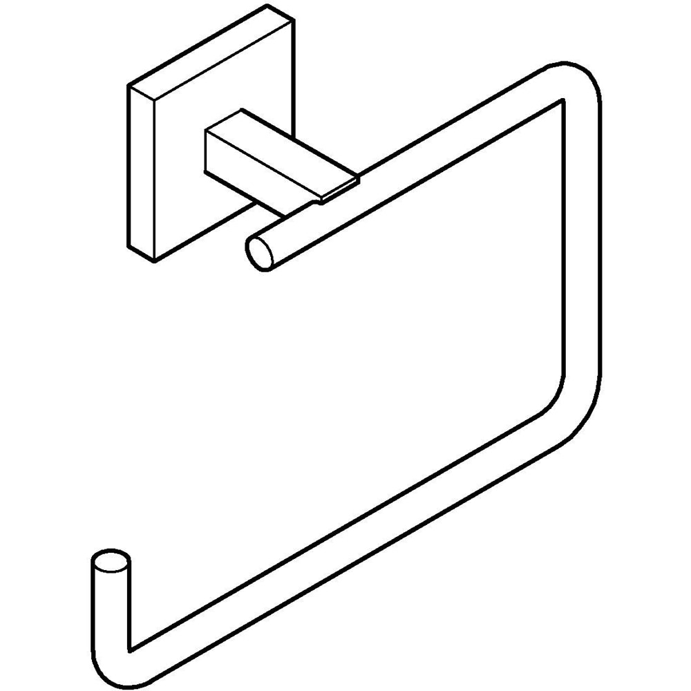 Suport prosop GROHE Start Cube 40975000, crom