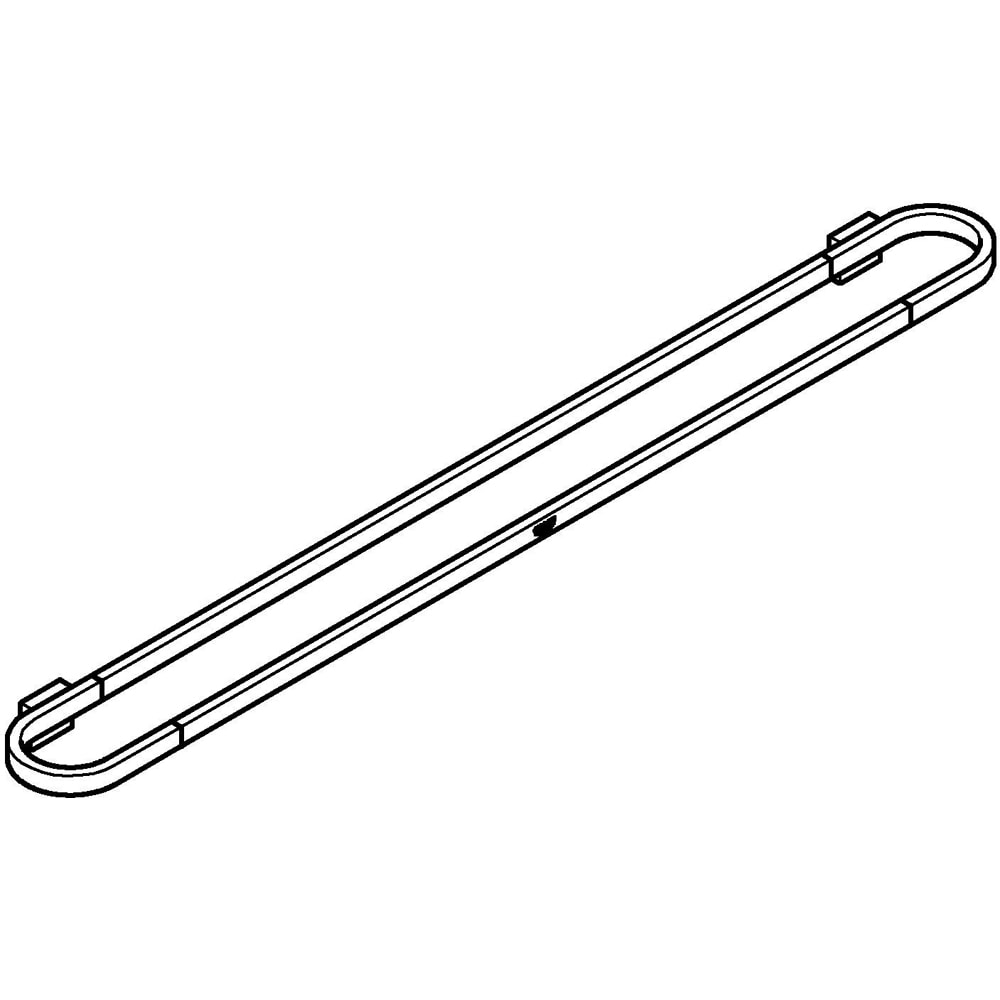 Suport prosop tip bara GROHE Selection 41058AL0, 80 cm, grafit