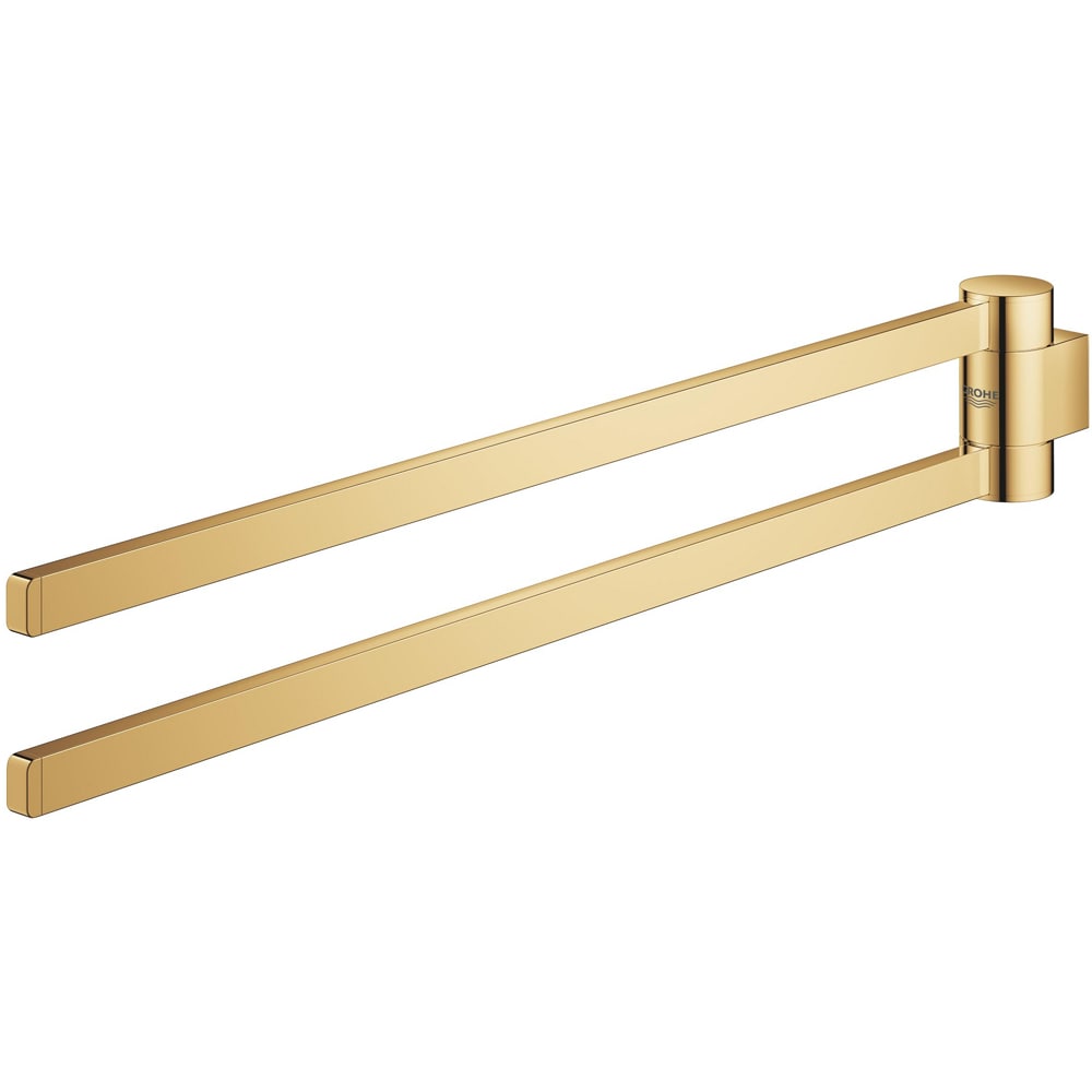 Suport prosop dublu GROHE Selection 41063GL0, 40 cm, auriu