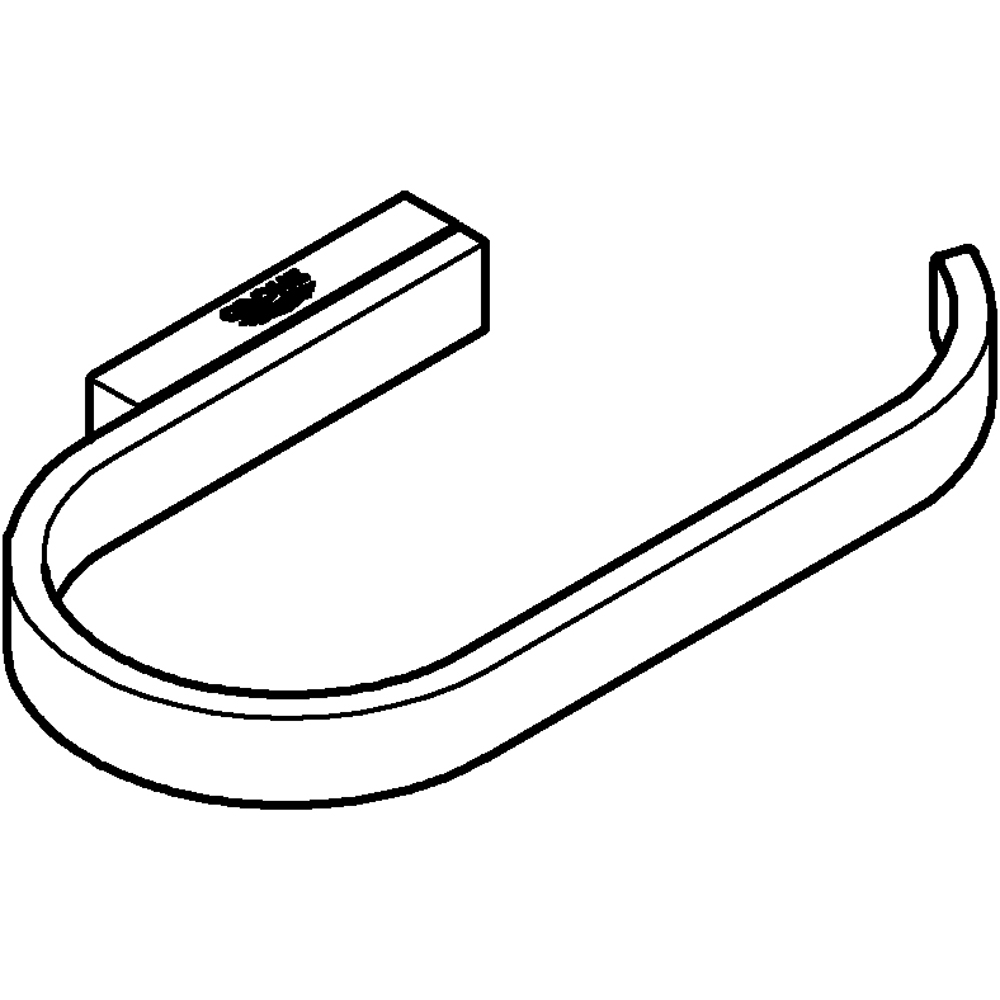 Suport hartie igienica GROHE Essentials 41068A00, grafit