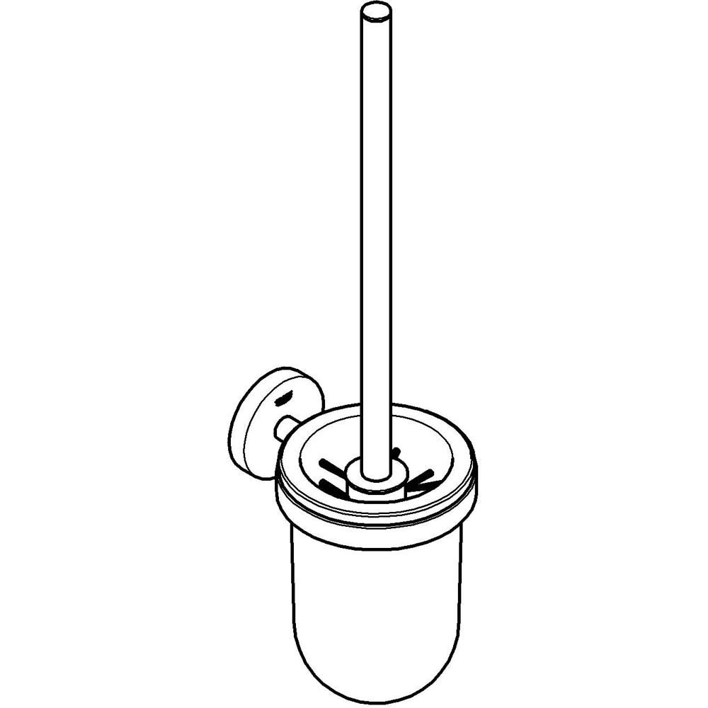 Set perie toaleta GROHE Start 41185000, crom