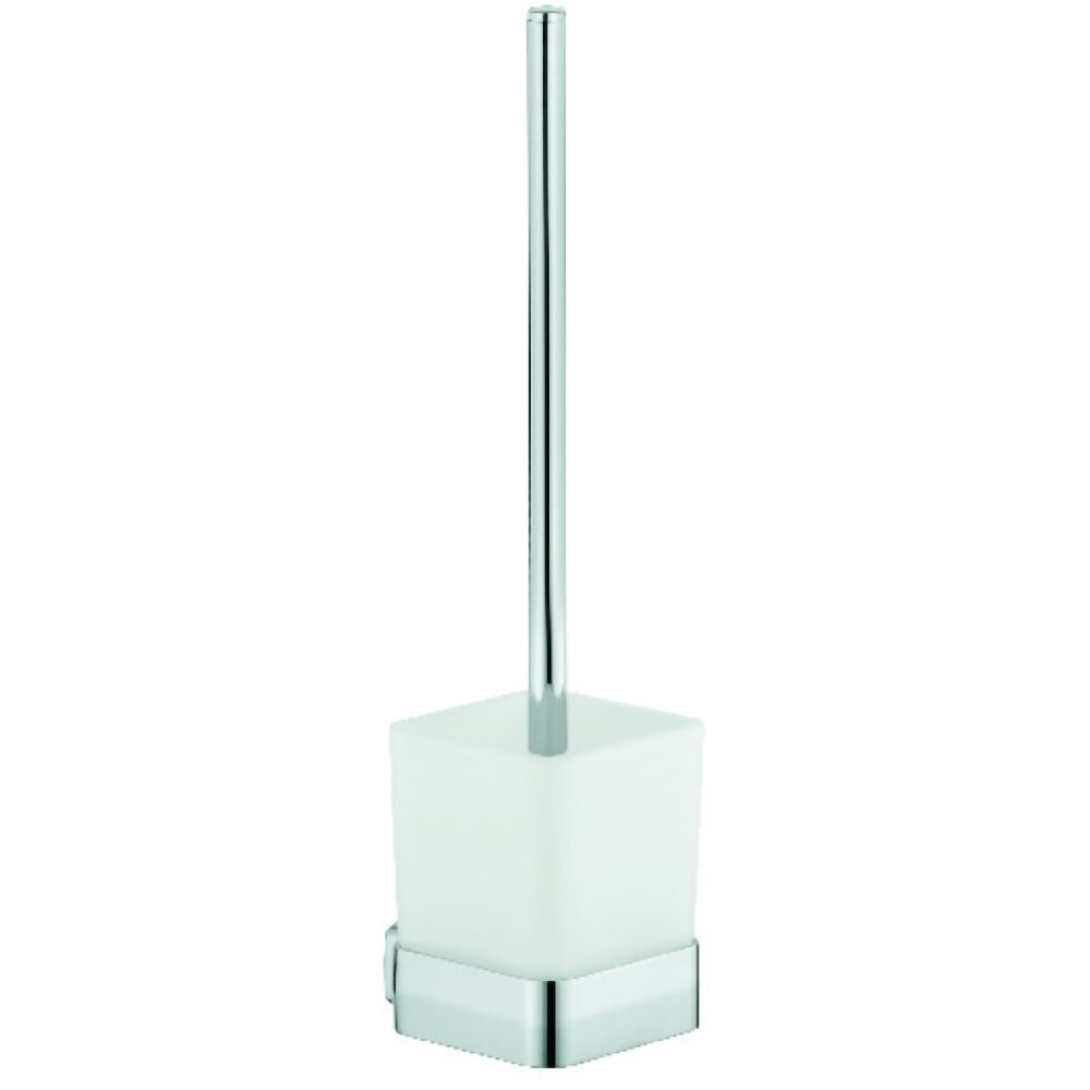 Set perie toaleta KLUDI E2 4997405, 42 cm, alb-crom