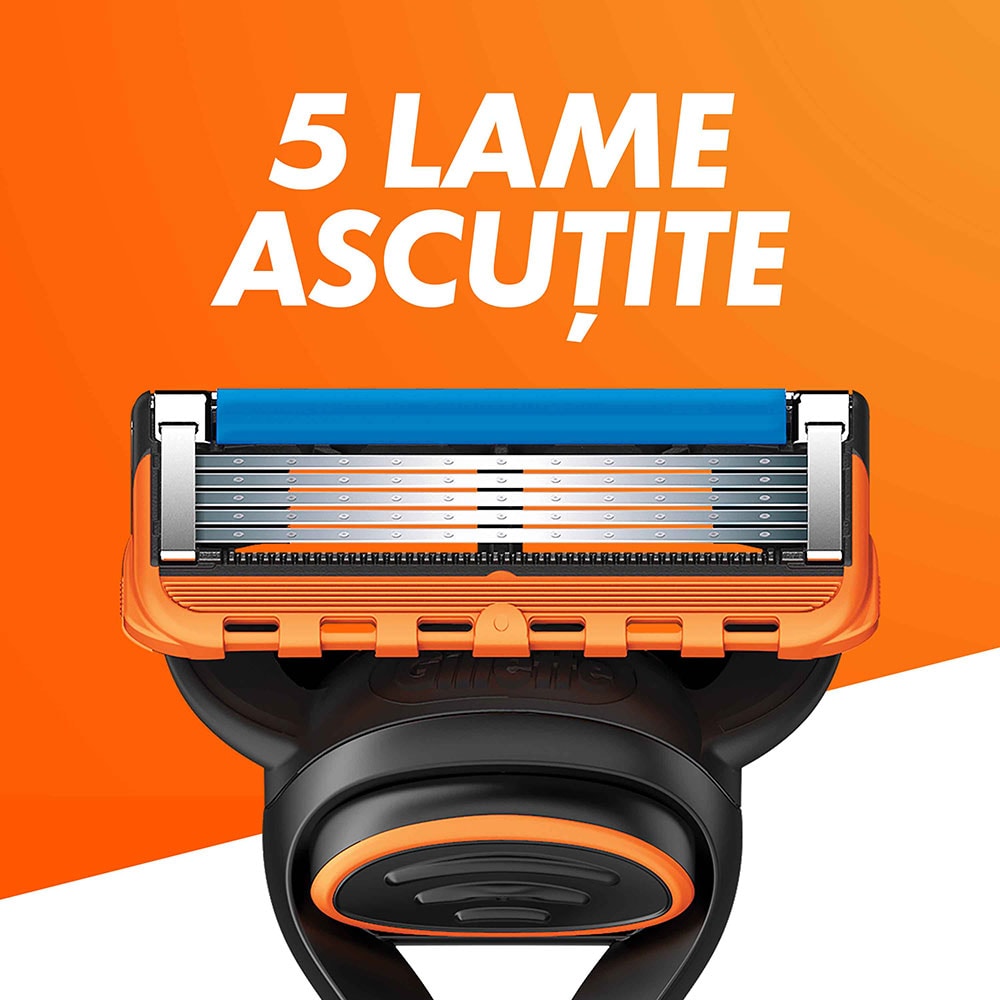 Rezerva aparat de ras GILLETTE Fusion 5, 4 bucati