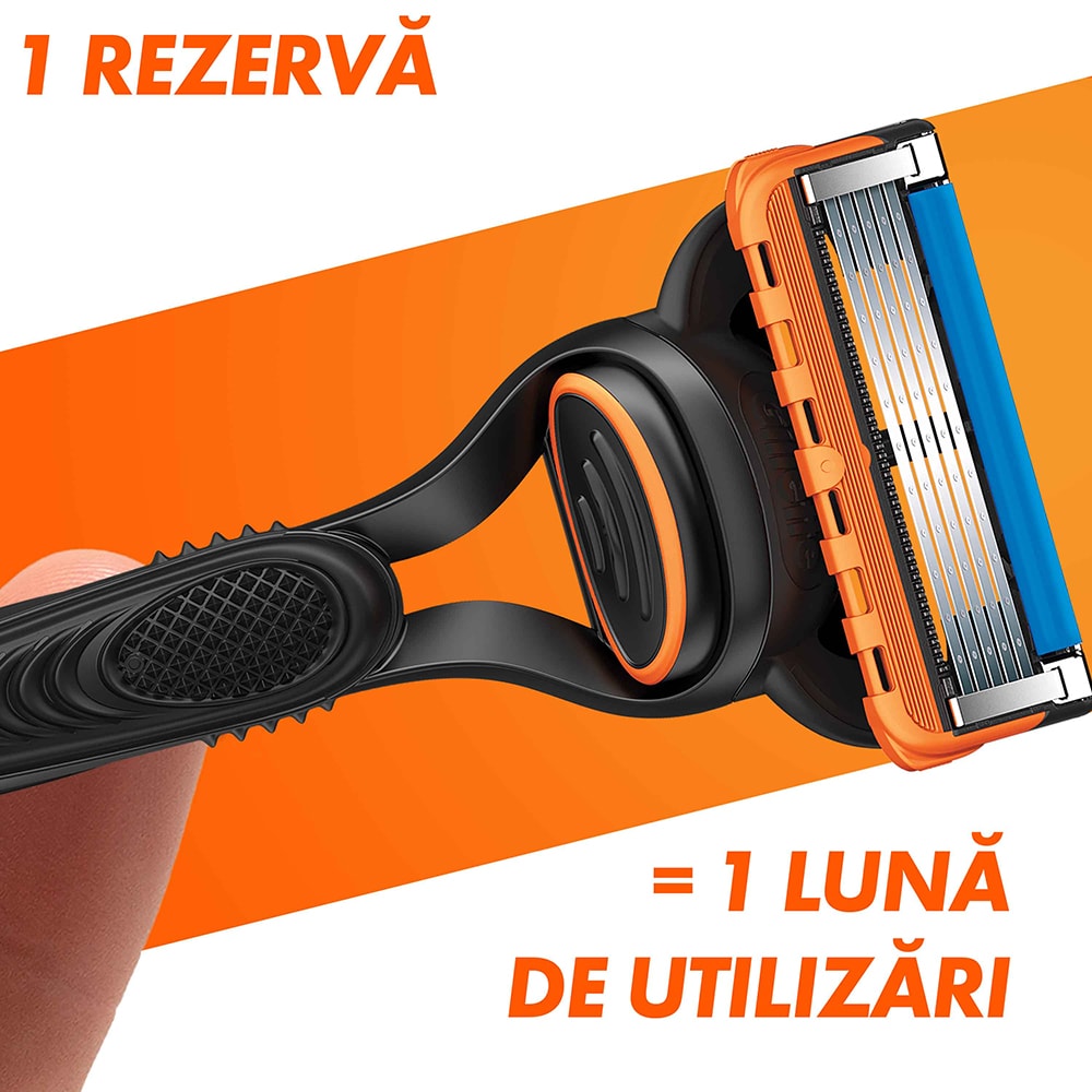 Rezerva aparat de ras GILLETTE Fusion 5, 4 bucati