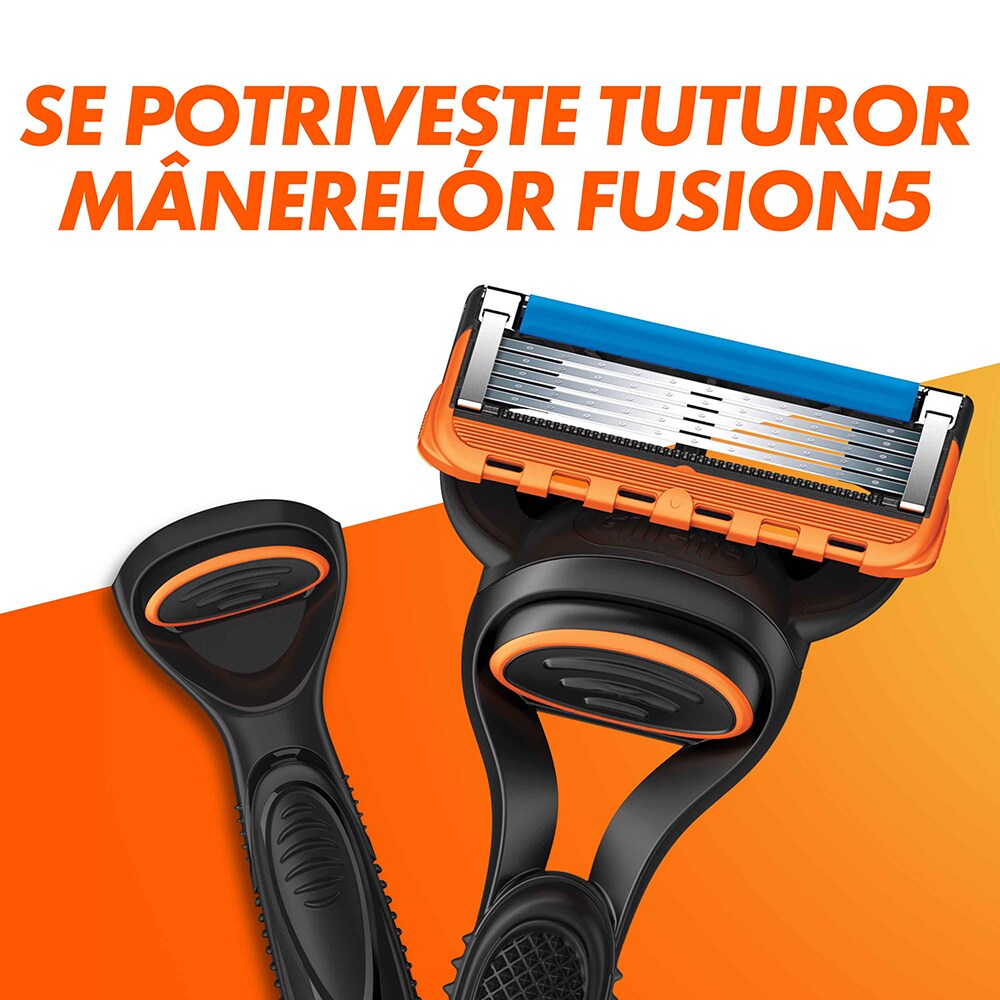 Rezerva aparat de ras GILLETTE Fusion 5, 4 bucati