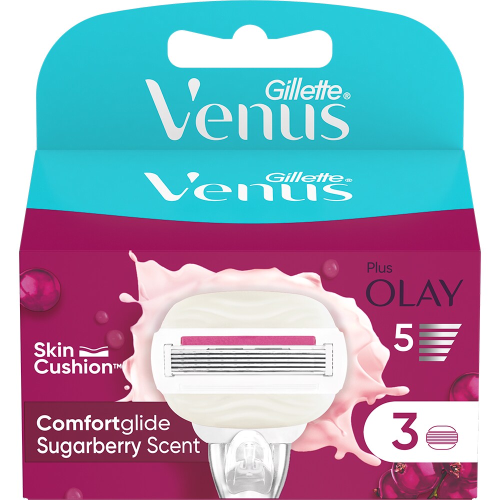 Rezerve aparat de ras GILLETTE Venus Comfortglide Sugarberry, 3 bucati