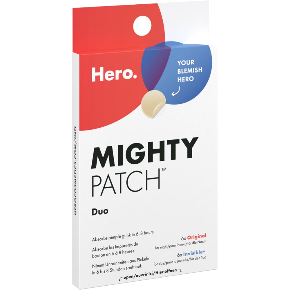 Plasturi Anti Acnee HERO Mighty Patch Duo, 12buc