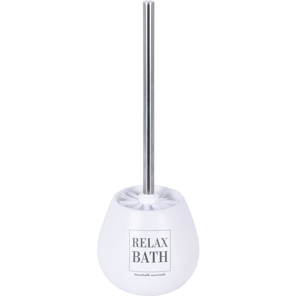 Set perie toaleta BISK Grama 05601, alb