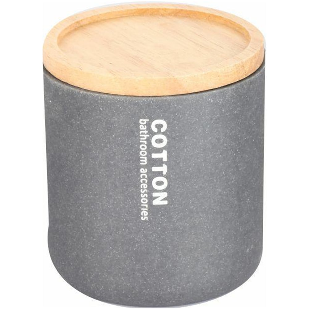 Recipient cosmetice BISK Dakar 07782, gri