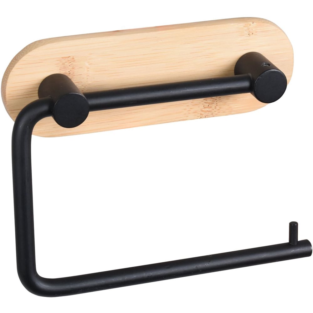 Suport hartie igienica BISK Umbra 08056, maro-negru