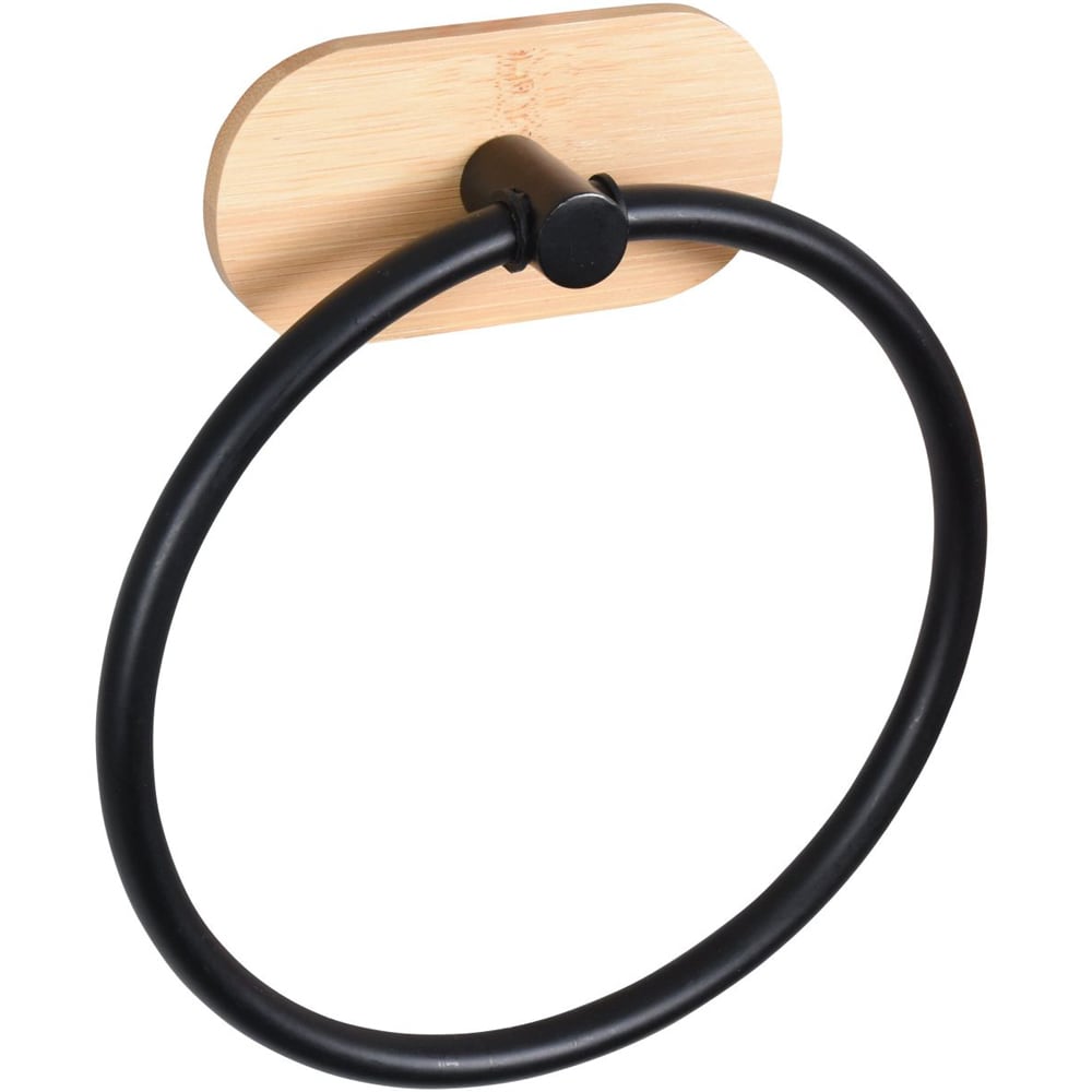 Suport prosop tip inel BISK Umbra 08060, maro-negru