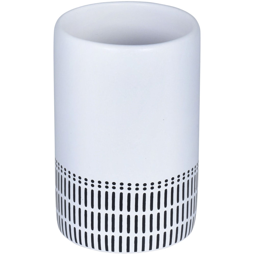 Pahar baie BISK Etno 08191, alb