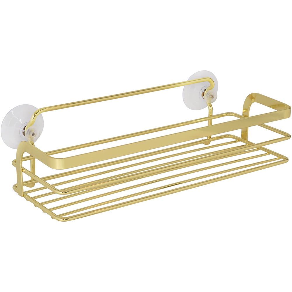 Etajera baie BISK Niagara 08350, 26 cm, auriu