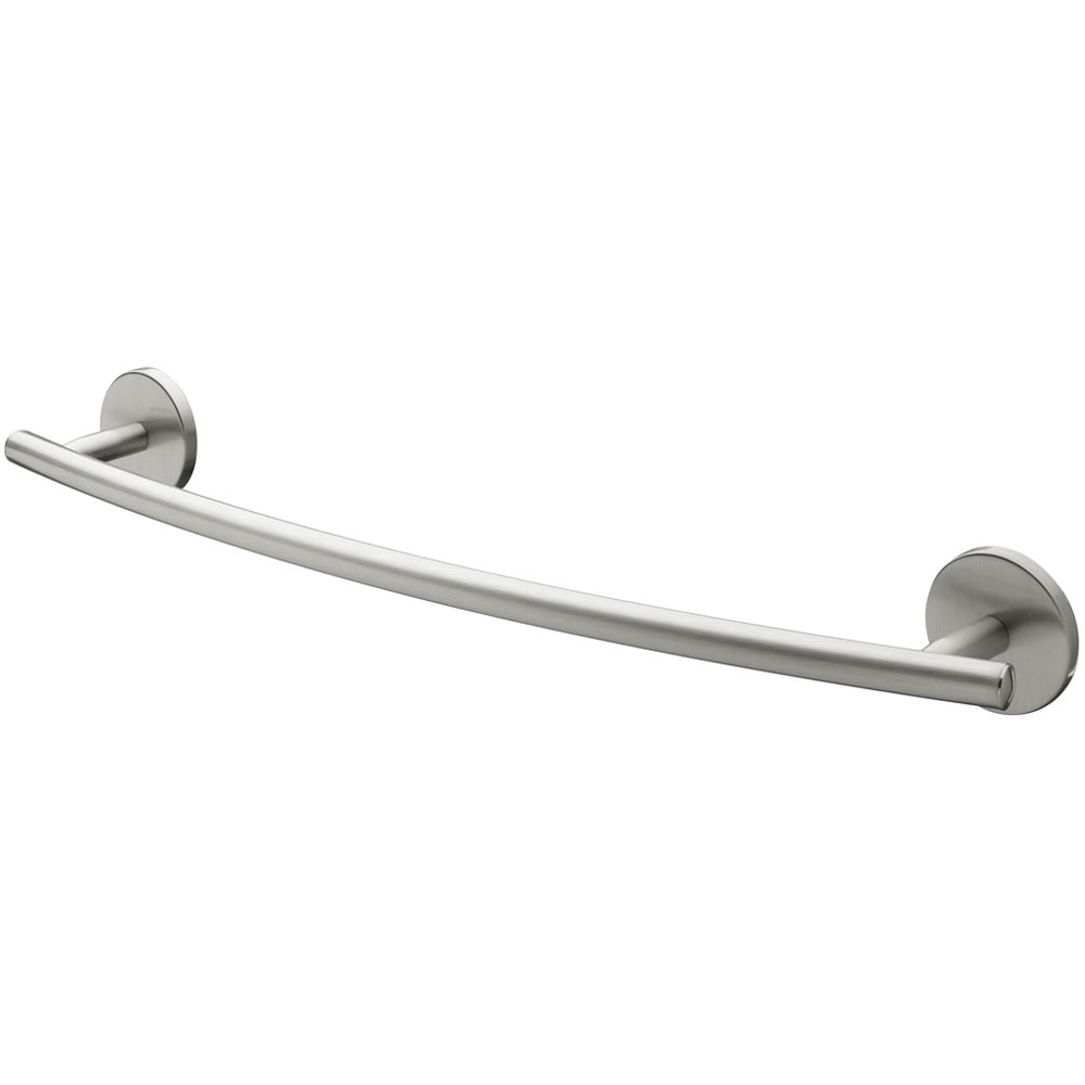 Suport prosop tip bara BISK Virginia 72085, 46 cm, argintiu