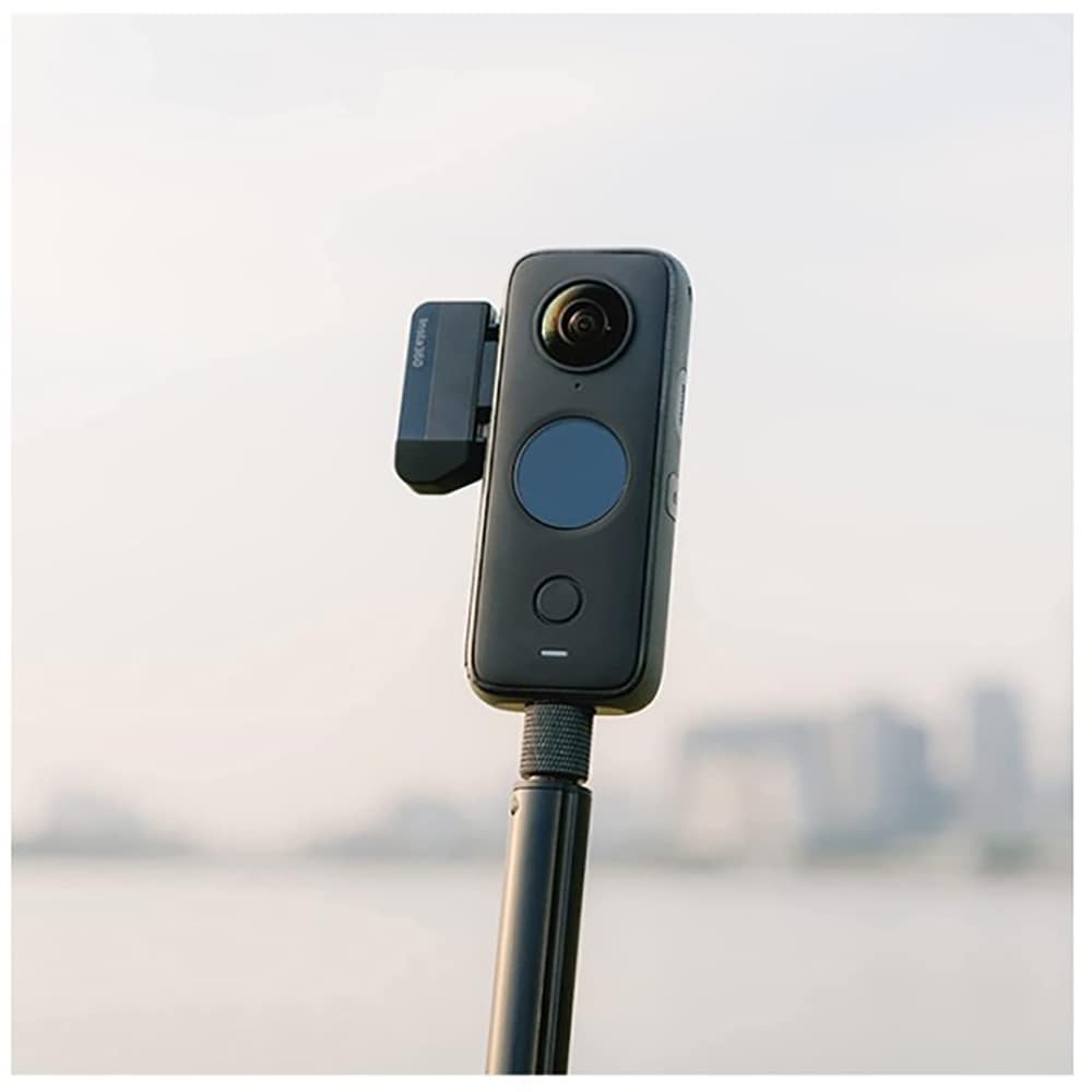Cititor de carduri pentru One X3 INSTA360 Quick Reader, USB-C, Lightning, negru