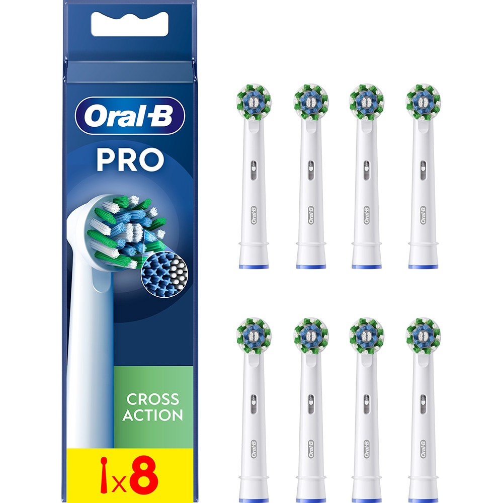 Rezerve periuta de dinti electrica ORAL-B Pro Cross Action, 8buc