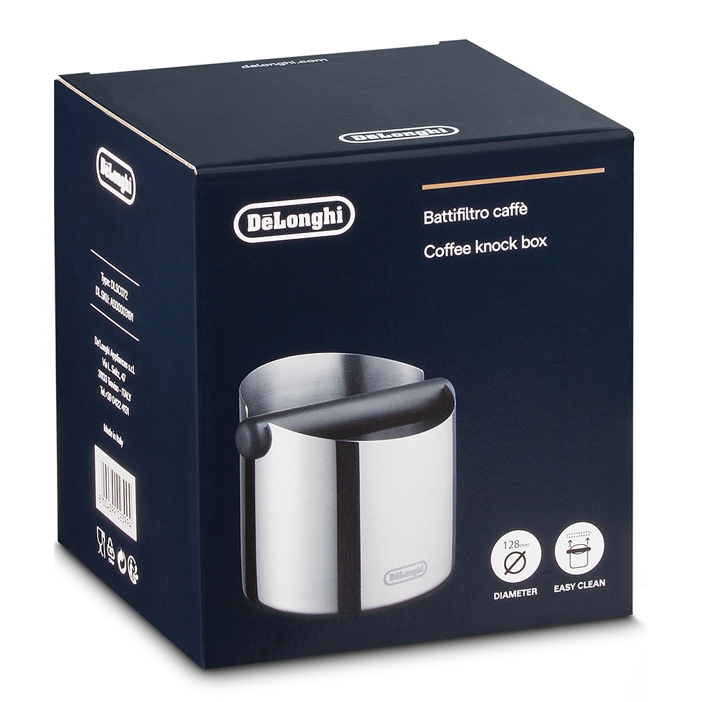 Recipient zat cafea DELONGHI DLSC072, argintiu-negru