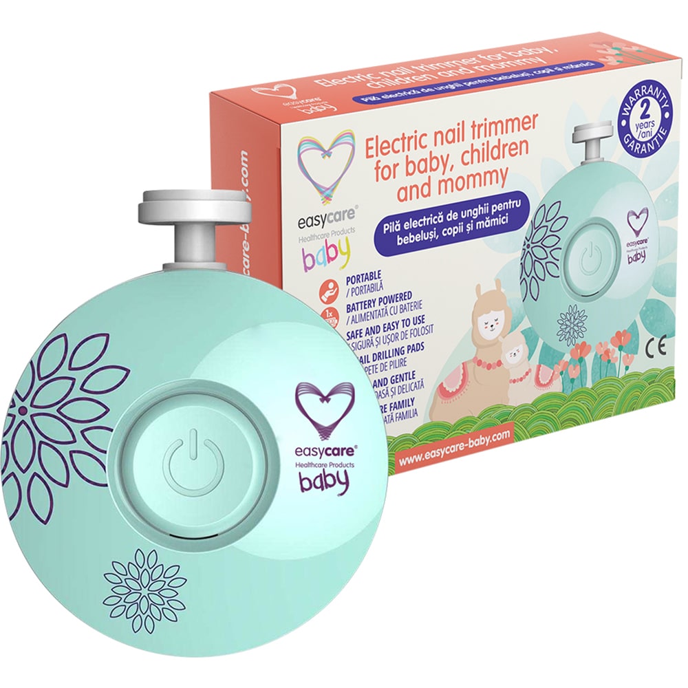 Pila unghii electrica EASYCARE EASY00222, verde-alb